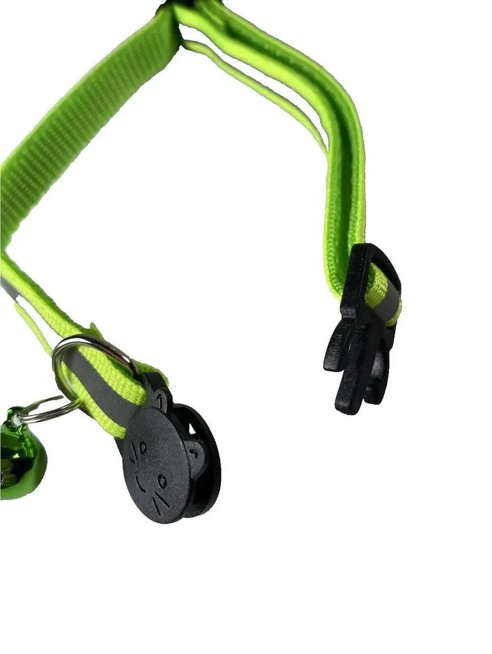 Cat Breakaway Collar with Jingle Bell and Reflective Strip, New